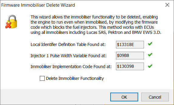 MEMS3 Firmware Immobiliser Delete Including Rover 75 MG ZT